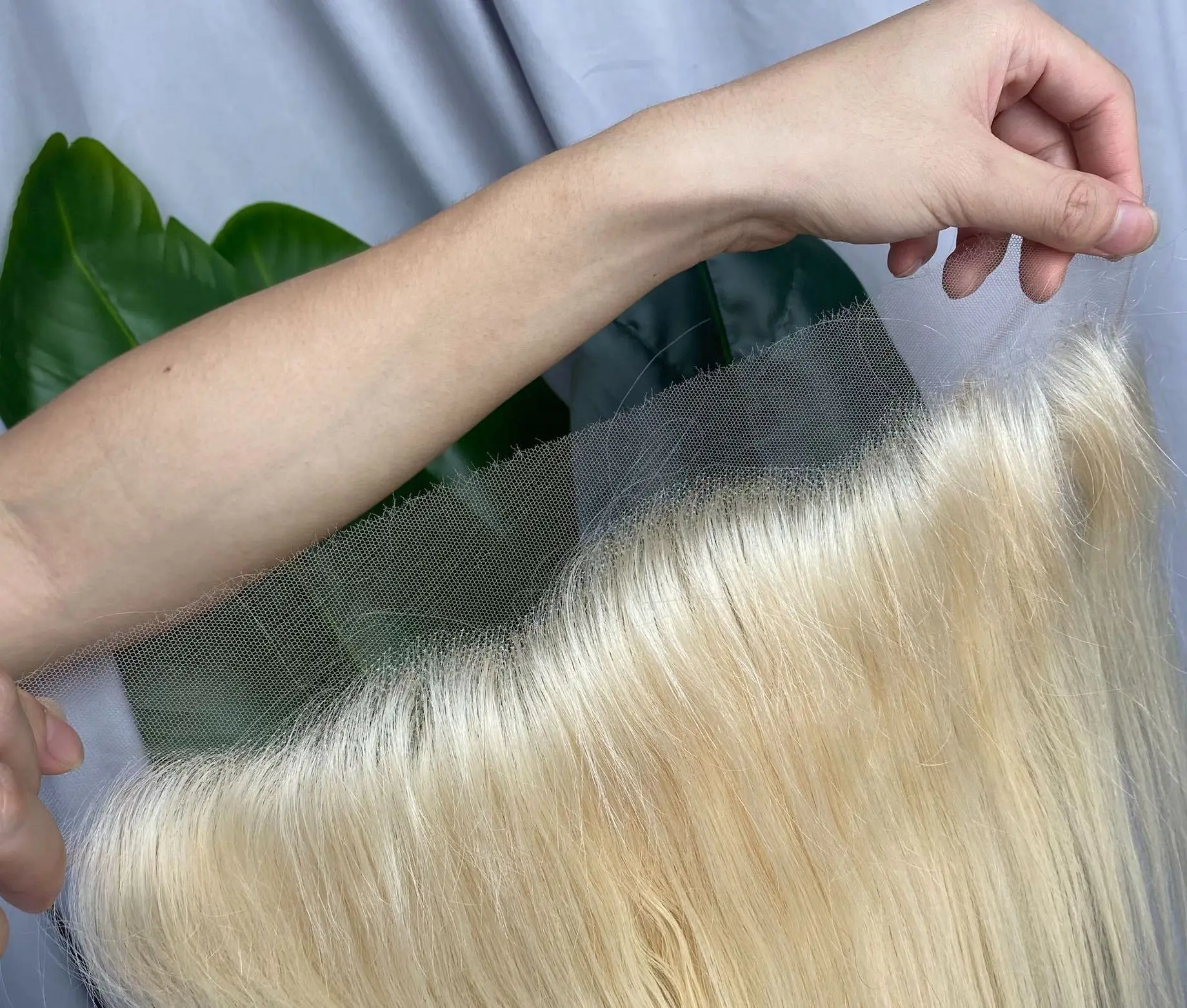 

Virgin Raw Hair CoolBella wholesale 613 blonde HD lace closure frontal Wig 4x4 5x5 13x4 HD lace frontal closure