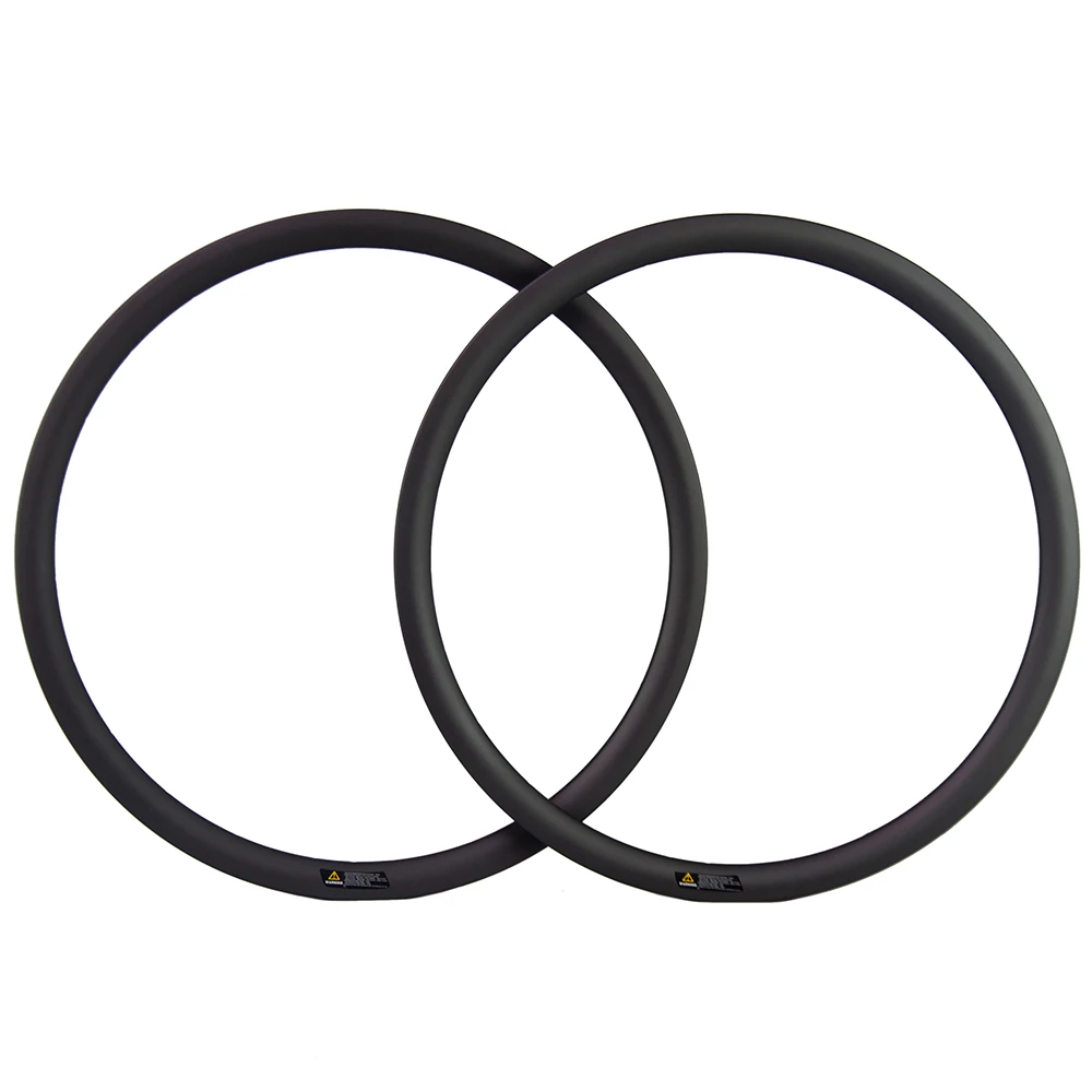 

861 Durable Full Carbon Wheels Rim Brake Carbon Road Wheel Bike Wheel Bicycle Rim, Black