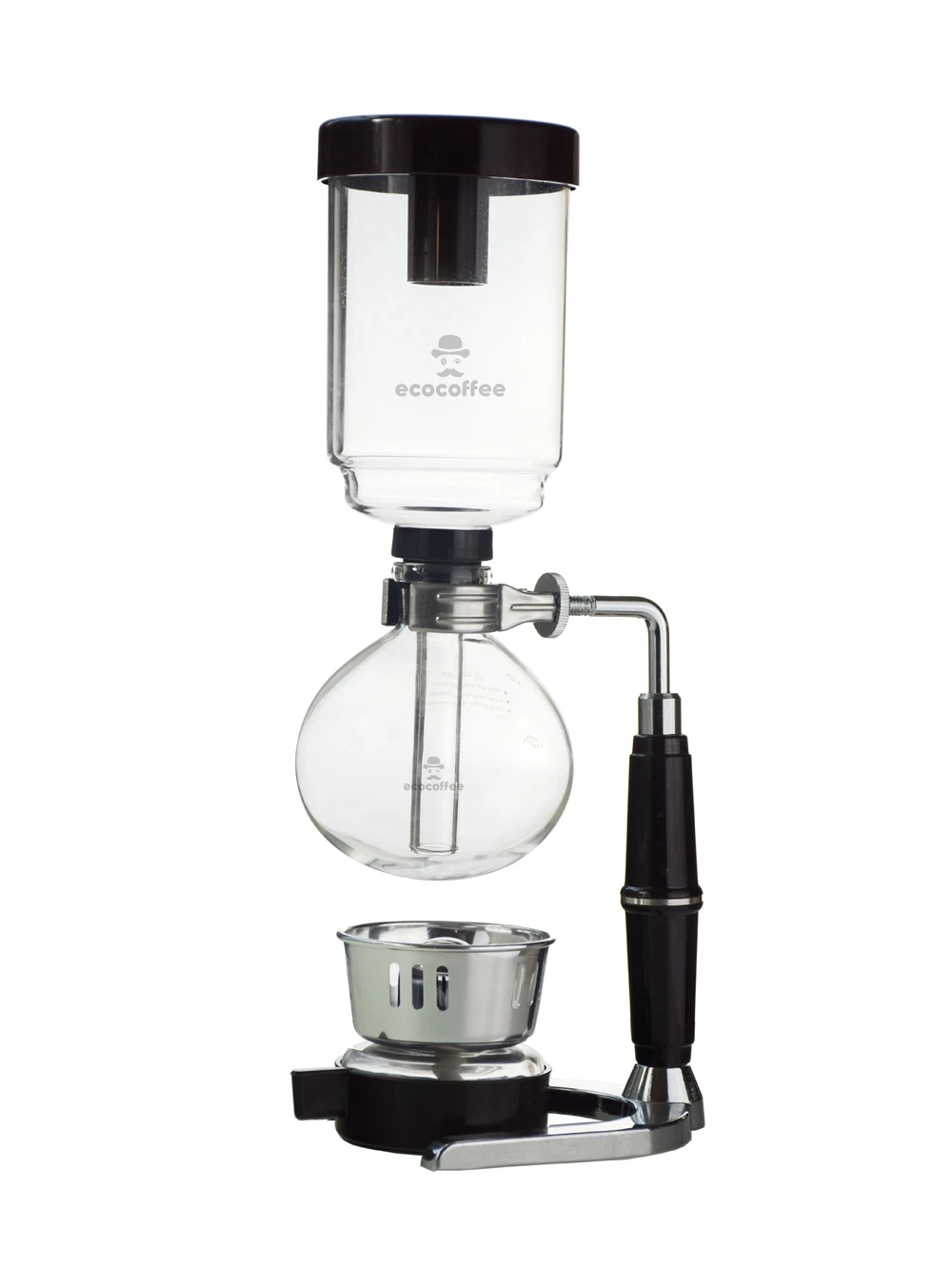 Ecocoffee Household Glass Vacuum Coffee Syphon Maker Siphon Tea