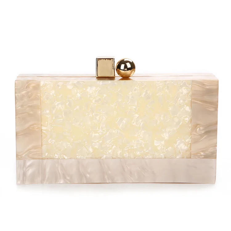 

Marble Pattern Acrylic Bag Luxury Handbags Women Bags Designer Brand Famous Clutch Bag Party Wedding Clutch Purse bolso