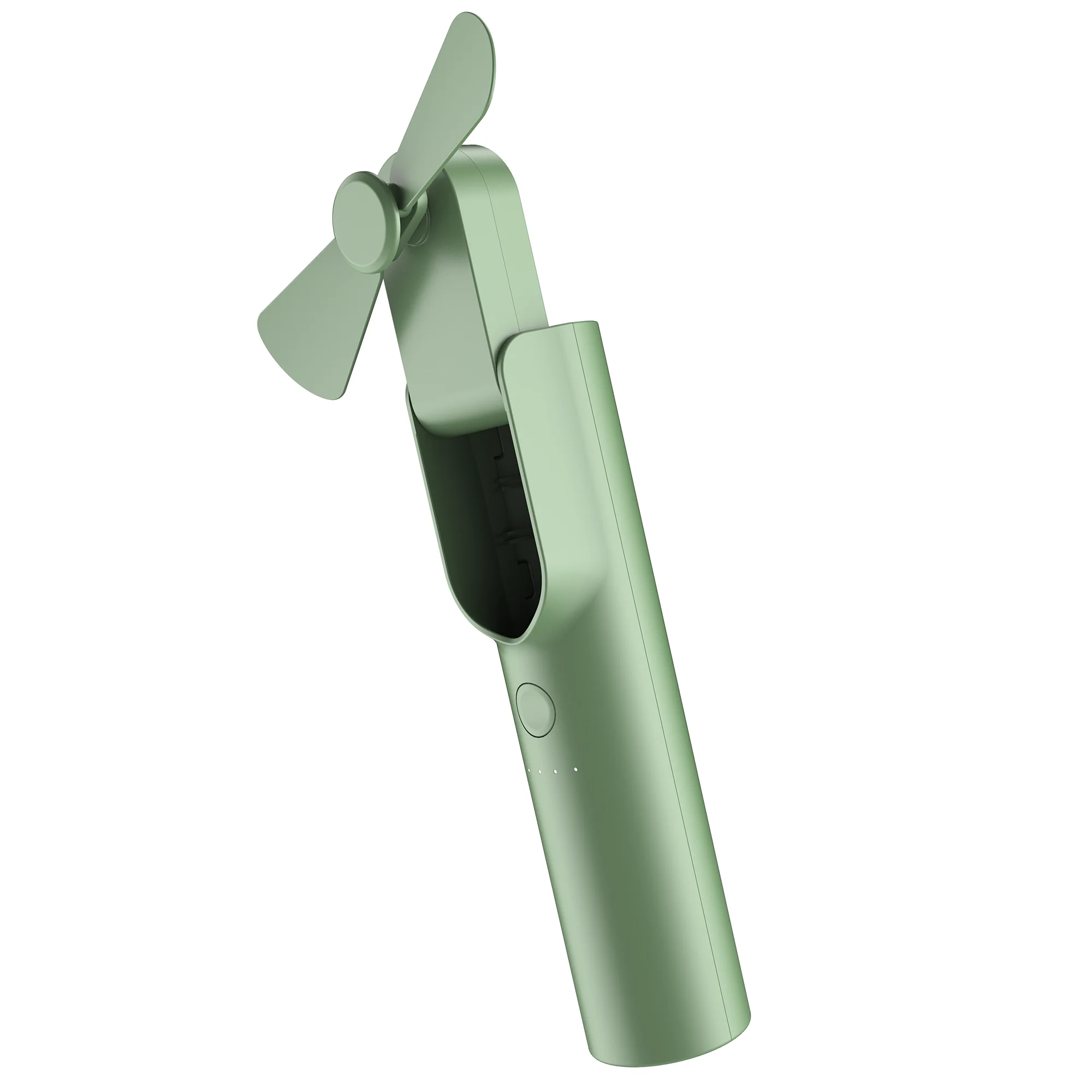 

travelling Usb Pocket Foldable Power Bank portable handheld fan