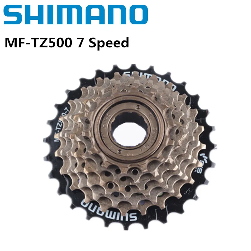 

Shimano Bicycles Freewheel MF-TZ500 / TZ21 7 Speed Cassette Freewheel 14-28T for MTB Road Cycling Bike Update from TZ21
