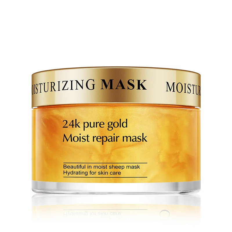 

24K Gold Facial MaskHydrating Sleep Mask Reduces Fine Lines & Wrinkles Moisturizes & Firms Up Your Skin