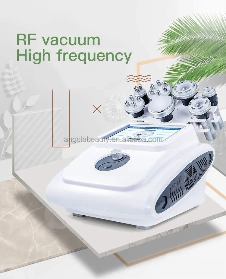 

A0305 Hot 40khz ultrasonic cavitation vacuum massage bipolar tripolar multipolar vacuum therapy machine, White