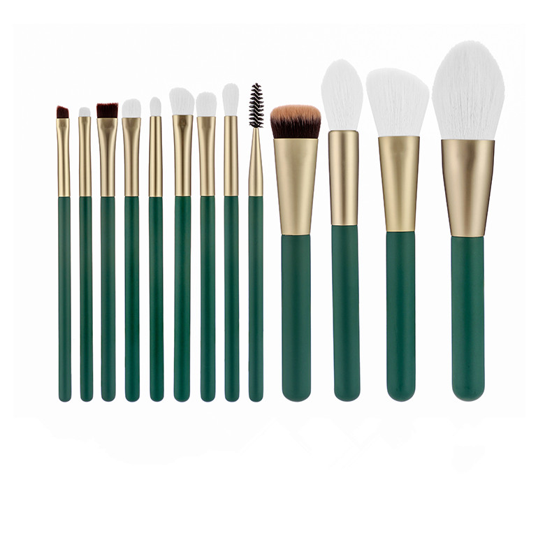 

HXT-098 Sophisticated and Practical Design 13 Makeup Brush Set Professional Make Up Brush Set with PU Bag