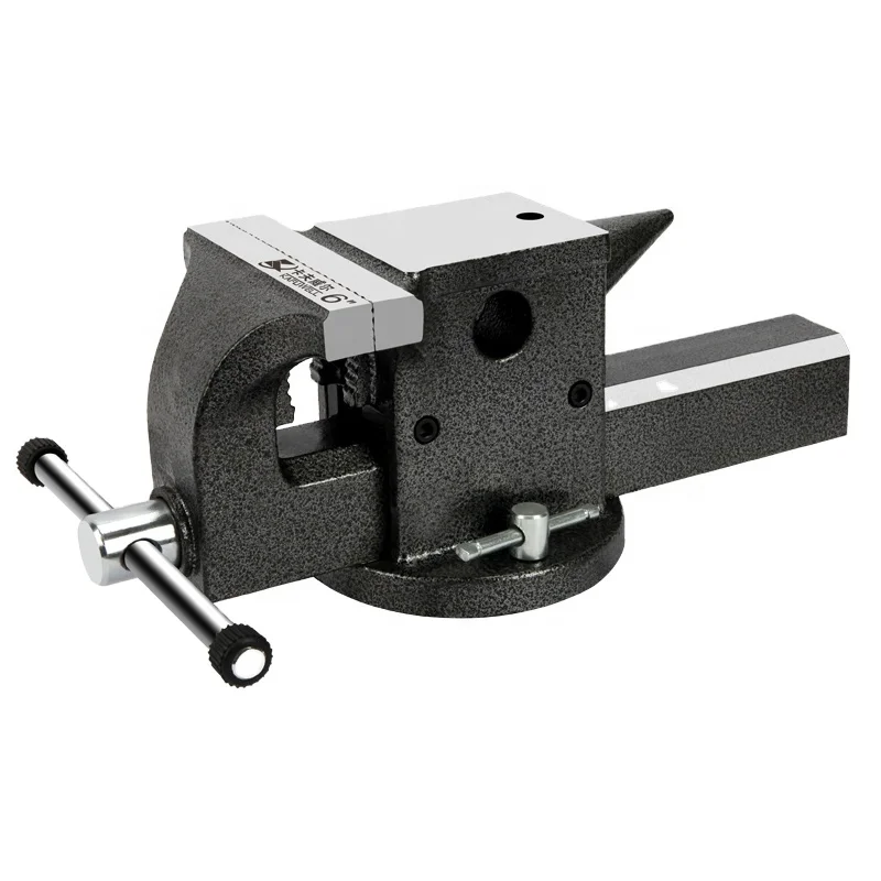 

KAFUWELL PC3824AA (6") High Quality Hand Tools Heavy Duty Cast Iron Pipe Vise Bench Vise 360 Degree Swivel Base