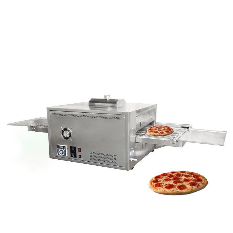 

Commercial Stackable Gas Powered 18" 32" Conveyor Belt Pizza Oven