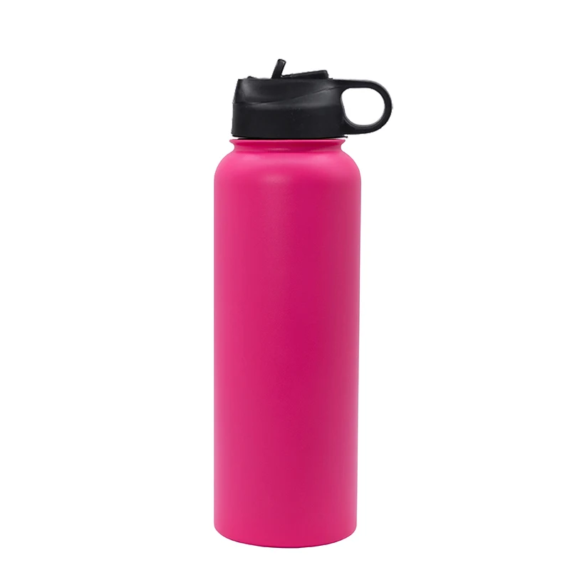 

Wide mouth 304 food grade vacuum insulated thermal stainless steel sports drinking cups, Customized color