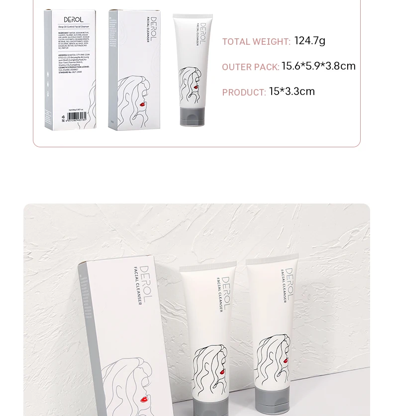 

OEM New Design Private Label Whitening Exfoliating Foaming Skincare Moisturizer Deep Cleansing Cleanser