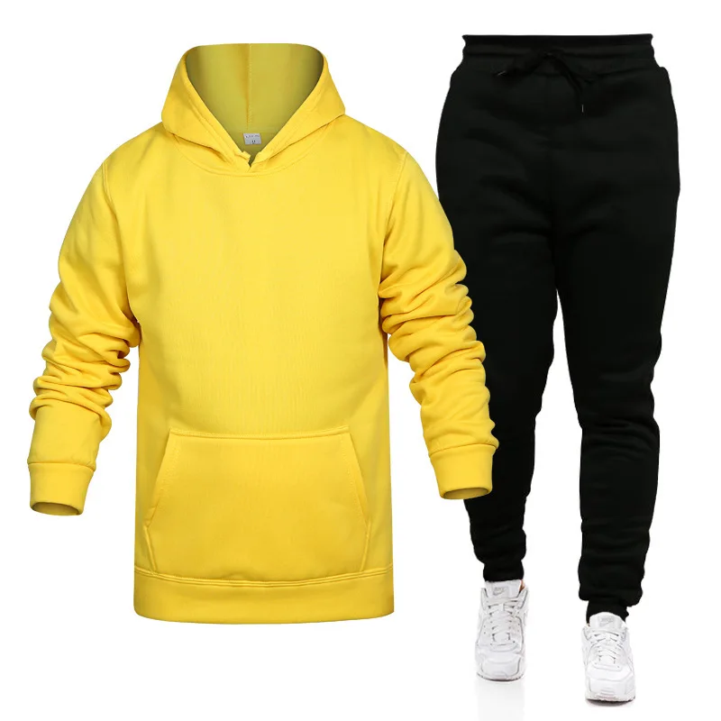 

sweatpants hoodie set jogging men tracksuit sweatshirts men's hoodies for men