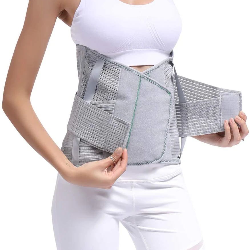 

2021 March Expo back brace low back rest lumbar support, Customized color