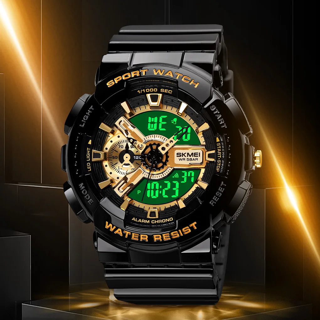 

SKMEI 1688 New Fashion 5atm Waterproof Sport Watch for Boy and Girl
