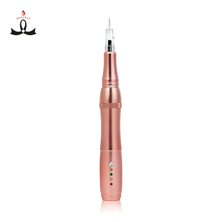 

Wireless PMU Machine Permanent Makeup Device Tattoo Machine Pen OEM Rotary Tattoo Machine, Glory golden rose