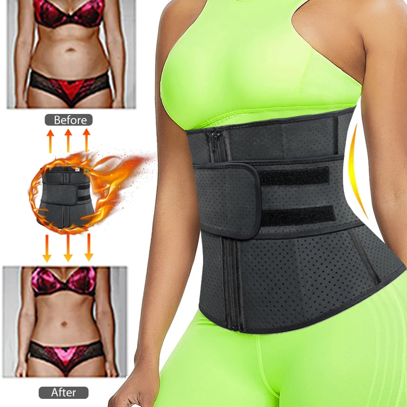 

Plus size waist belt corset hot sale women slimming latex waist trainer with zipper corset body shape, Black nude/grey /rose