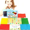 Montessori Digital Style Preschool Teaching Tool wooden Math Number Counting Sticks Educational Toys