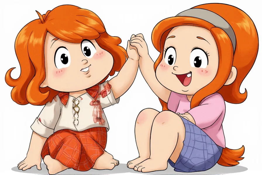 ginger cartoon characters