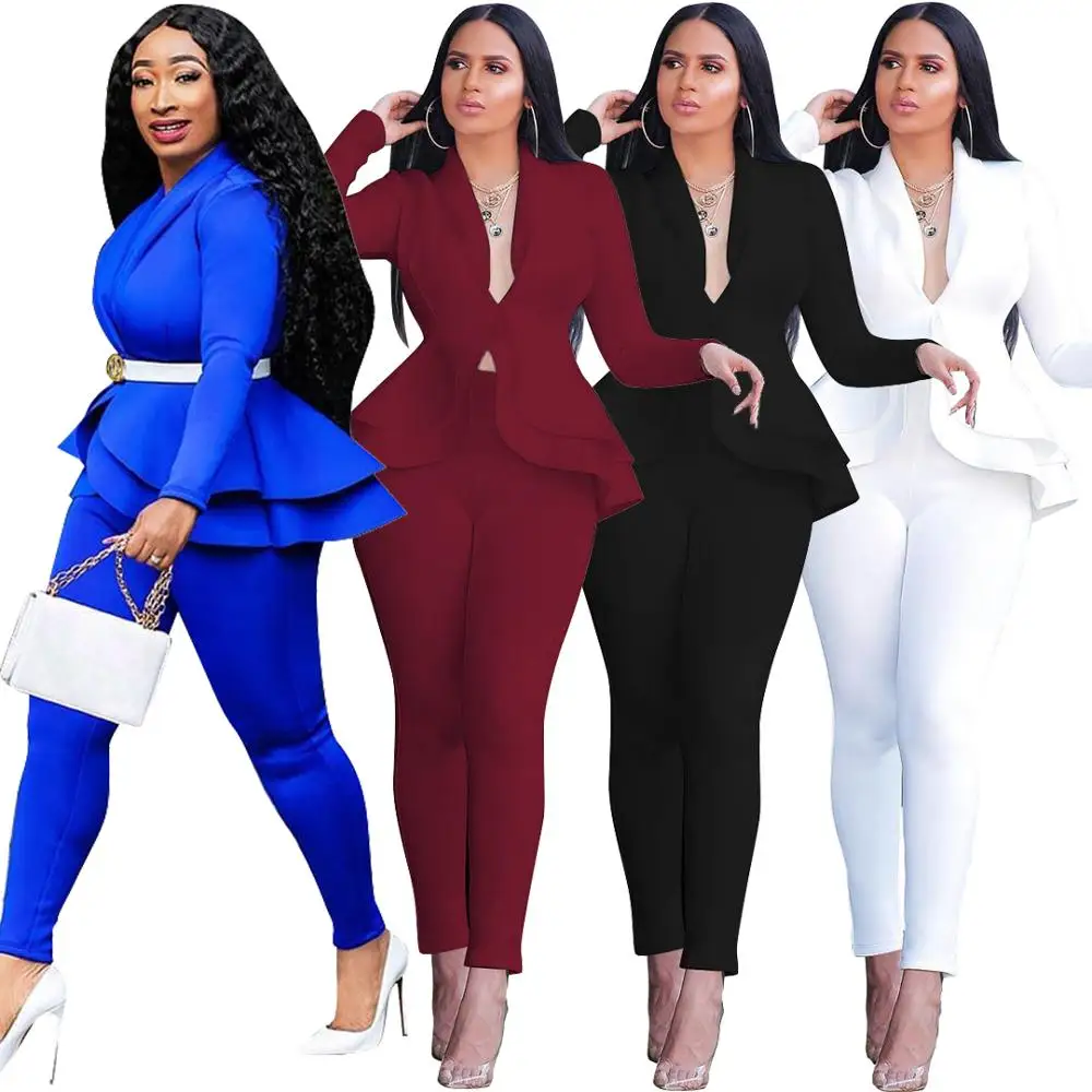 

Fall Winter Autumn Clothes Women Two PC Long Pants Sets Fashion Club Christmas Party 2 Piece Sweater Sets Ladies RS00097
