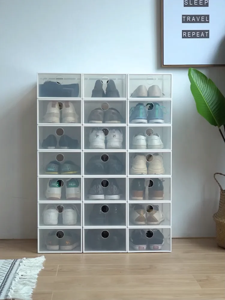 Wholesale Cheap Foldable Clear Shoes Storage Boxes Organizer Plastic Storage Box Stackable Buy