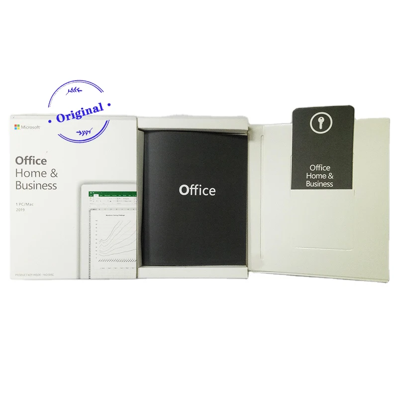 

Microsoft Office 2019 home and business Retail package For Windows 10 Globally Office home and business 2019 Key