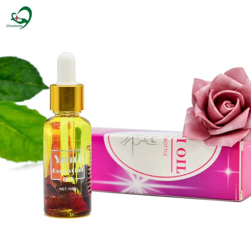 

100% Organic Yoni Detox Yoni Rose Essential Oil for Female, Transparent oil liquid