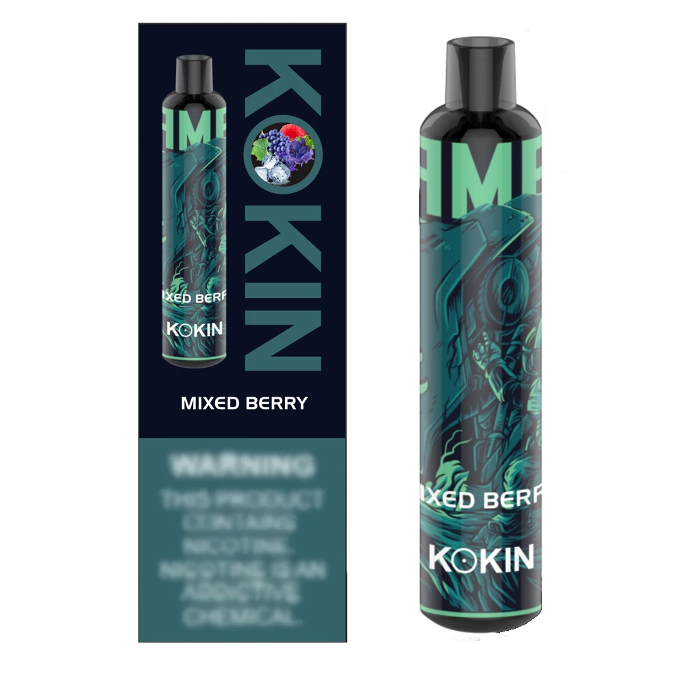 

KOKIN 1500 Puff 600mAh Battery Comfortable Mouthpiece E Cigarette Disposable Vapes