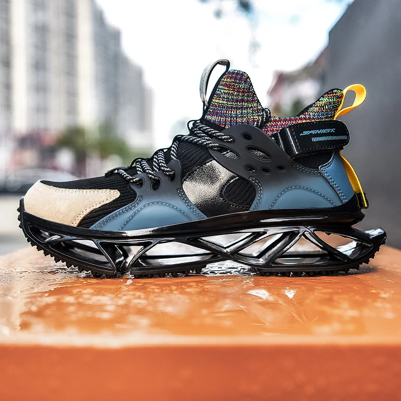 

Designer Men's Blade Running Shoes Fashion Sports Shock Absorption Runing Shoes Ultralight High-quality Walking sneakers Shoes