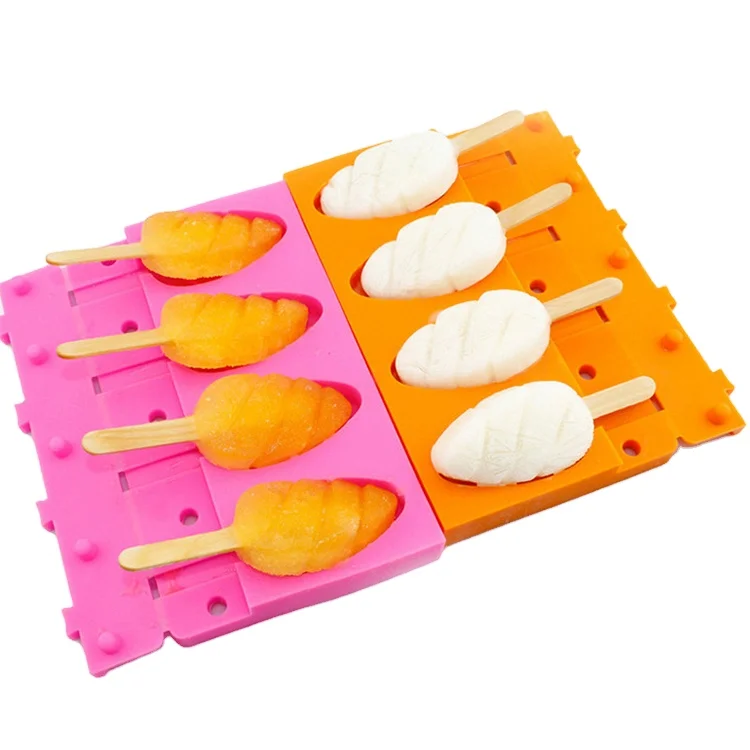 

OEM Customized Tree-Shaped Ice Cream Cake Chocolate Candy Jelly Popsicl Mould, Purple/blue/red/pink/yellow