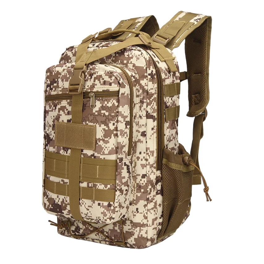 

Fashion Camouflage Tactical Backpack Men's Military Survival Army Backpacks For Hiking Trekking, As picture