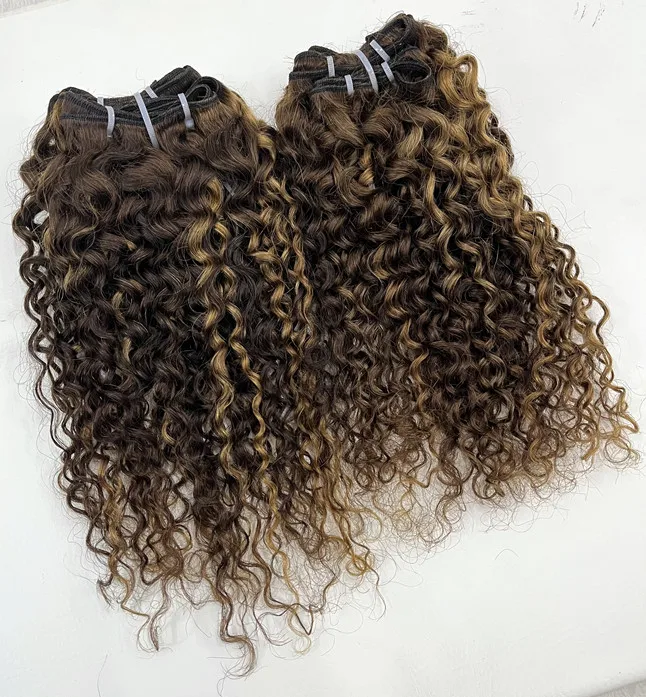 

Letsfly Cheap Piano Color Deep Wave 9A Brazilian Processed Virgin Hair Vendor Curly Hair Weave Free Shipping