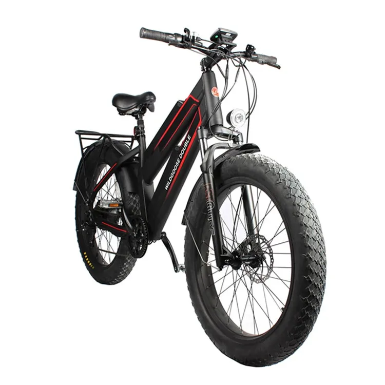 

Double Battery Full Suspension Fat Tire Electric Fat Bike