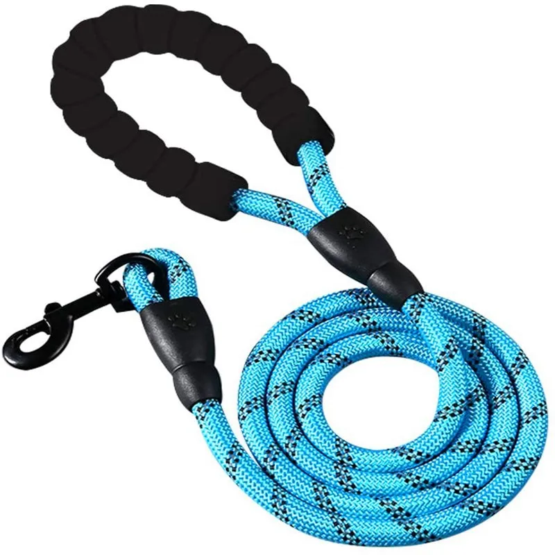 

Hot Selling Reflective Nylon Rope Dog Traction Rope Braided Climbing Rope Dog Lead Dog Leash