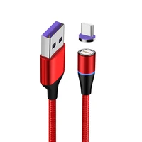 

2020 Latest Design Mobile Phone Using 5A USB C Magnetic Cables Support Free Customized LOGO