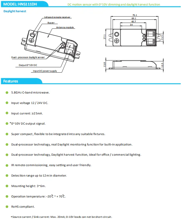 Intertek Night Light Motion Sensor Special Daylight Sensor Responds Only To Changes Of Natural