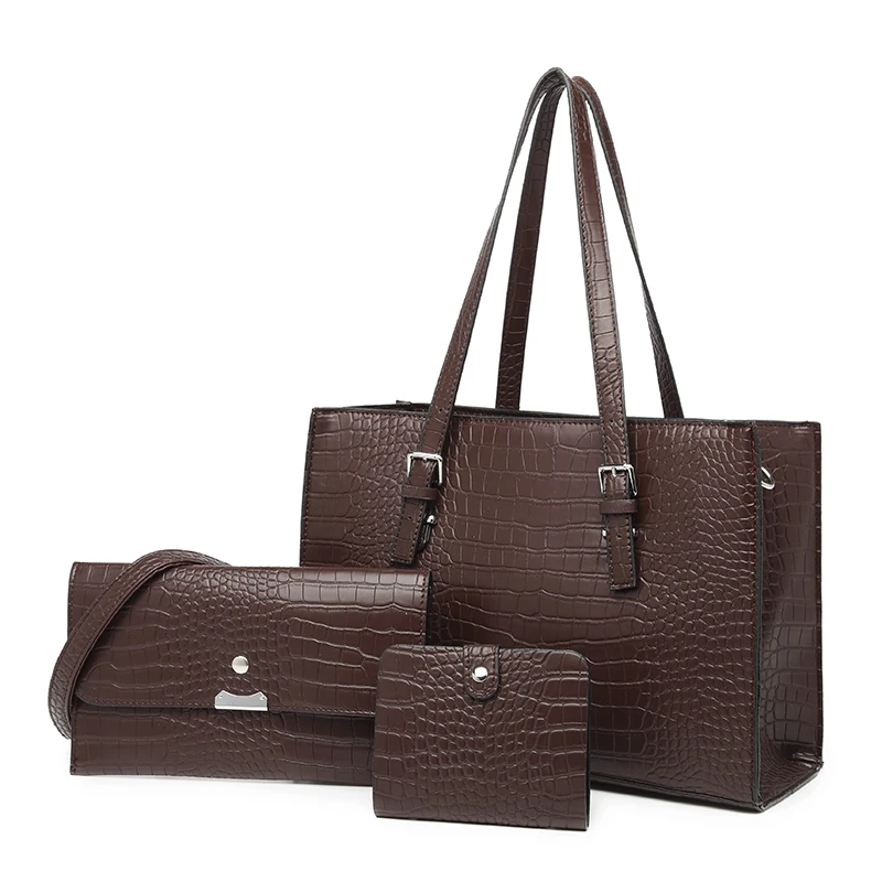 

2021 Designer New Fashion Trendy Women Luxury Big Handbag Wholesale PU Leather Large Capacity Ladies Tote Hand Bag, As pic