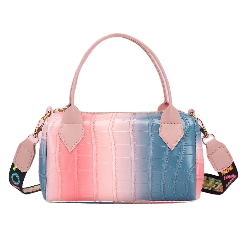 

Elegant Hot Sale Woman Bags Luxury Handbags Beach tote bag Gradient Lady Bag Casual Female Purse Totes, As shown in the pictures