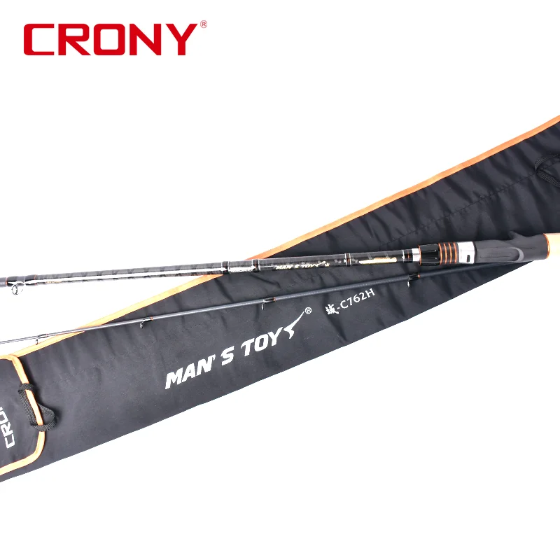 CRONY Fuji O Strong Rod Fishing Tip Dia FUJI Guide FUJI Reel Seat Fishing Rods for Snakehead Catfish 2 Section 2.5MM Hard Lake