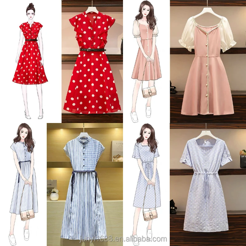 

Retro 2022 wind light ripe temperament black shirt women's skirt loose women's dress