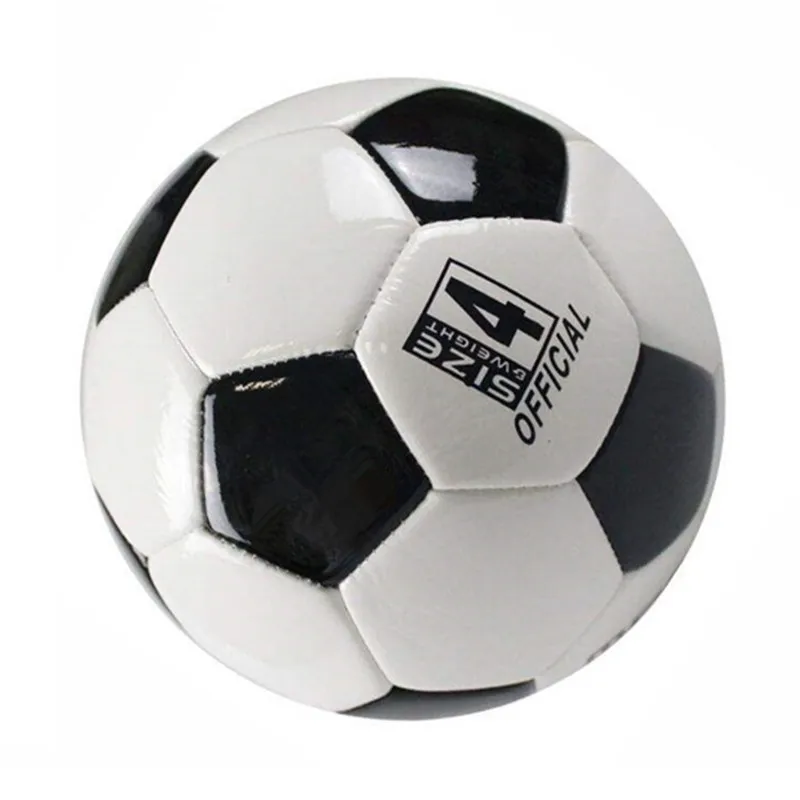 

Promotional Machine Stitching Football&Soccer Cheap Wholesale PVC Football Size  White-black PVC Soccer Ball Training Football, Black&white