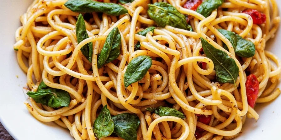 Zucchini noodles with Sichuan peppercorn