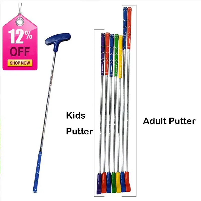 

2019 hot selling Double Sides Golf Club Mini children Golf Putter Kids Golf Putter