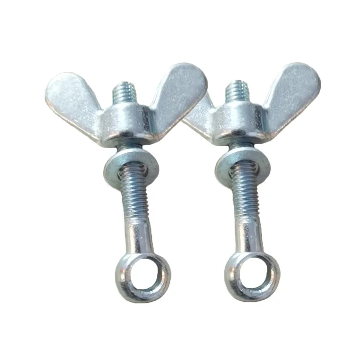 Scaffolding Clamp Eye Bolt With Wing Nut Fastener Buy Thread Eyebolts