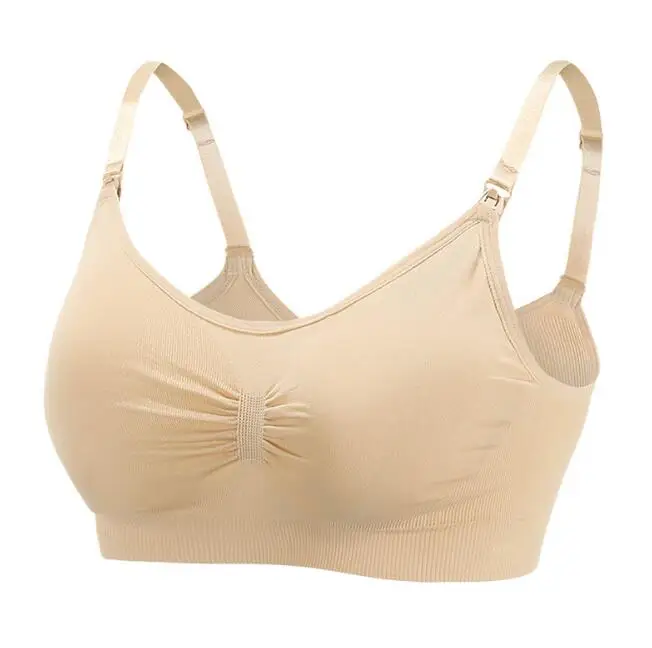 

2020 Hot Sale Women Nursing Bra Maternity Underwear Nursing Pumping Bra Maternity Bra, Pink,purple,beige,grey,blue,black