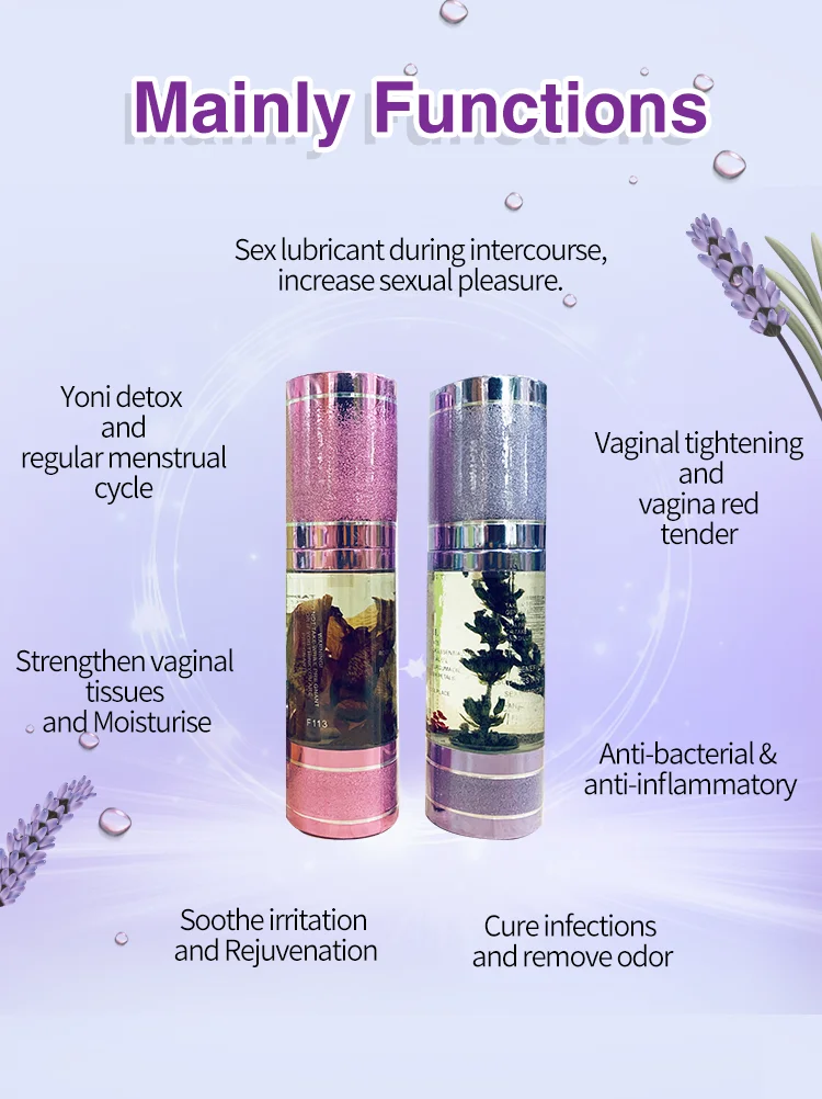 Hot Selling Vaginal Tightening Oil Best Ingredient Yoni Detox Oil