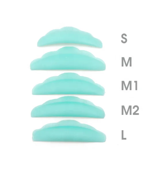 

Green Color Eyelash Lifting Tool Eyelash Curler Silicone Pads Lash Perm Rods