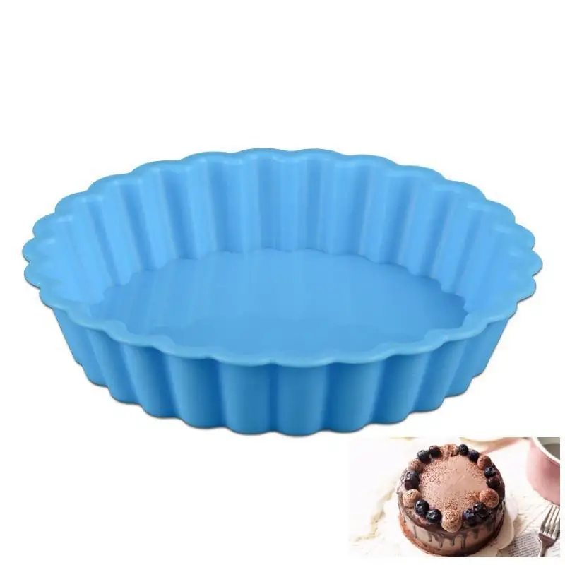 

Silicone Cake molds for baking birthday cake Homemade cake tools larger round silicon mold