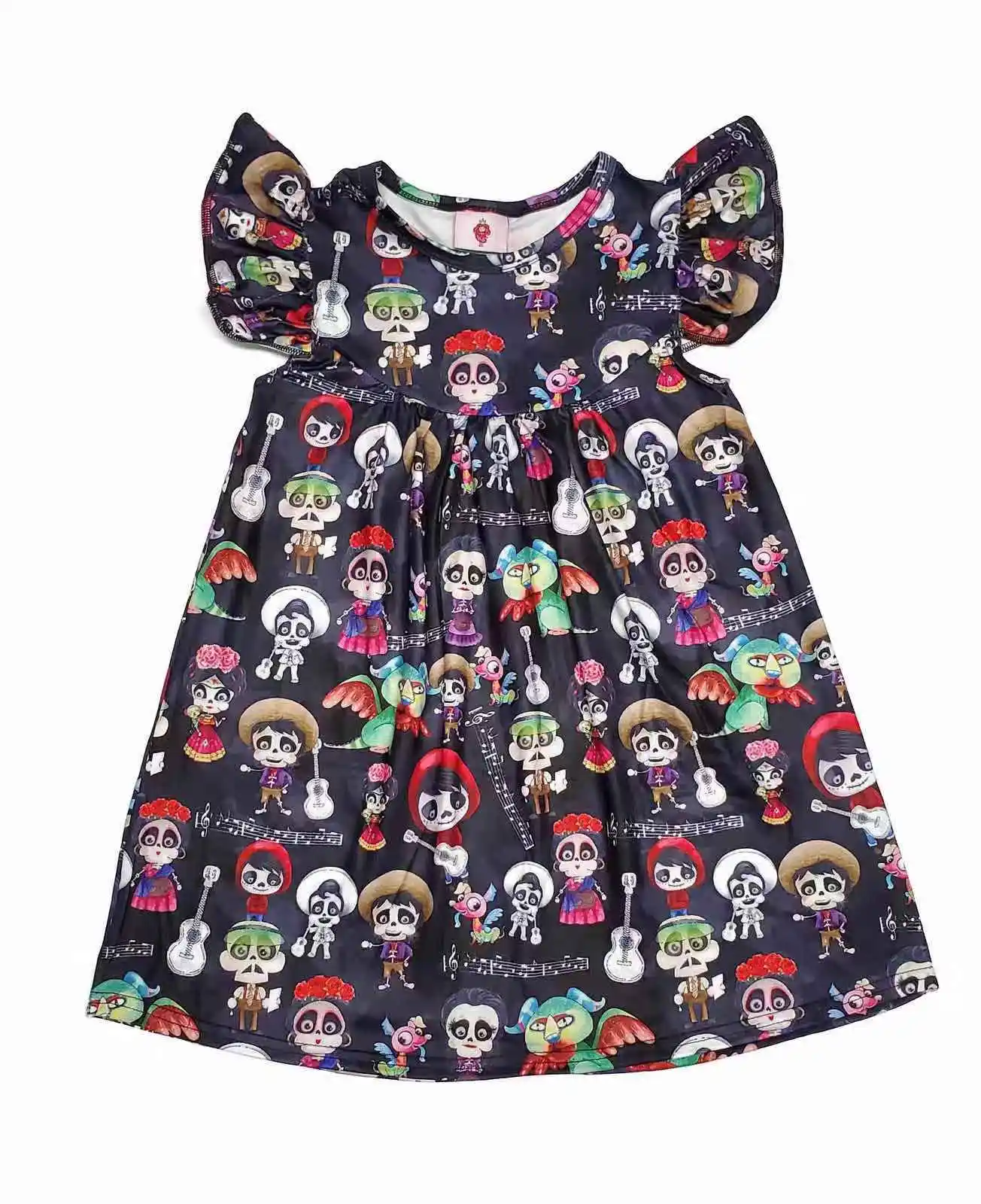 printed frock design