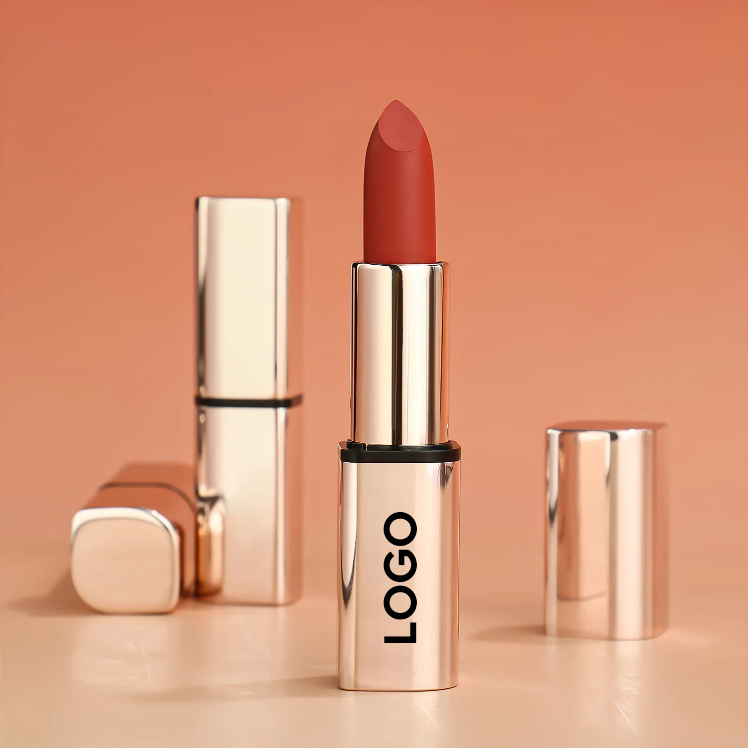 Luxury Magnetic Matte Lipstick Personalized Waterproof Long Lasting Vegan High Quality Solid Lipstick