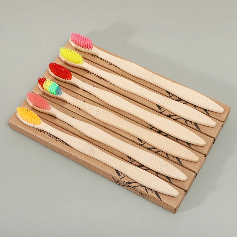 

High quality ecological bamboo toothbrush custom brushes tooth