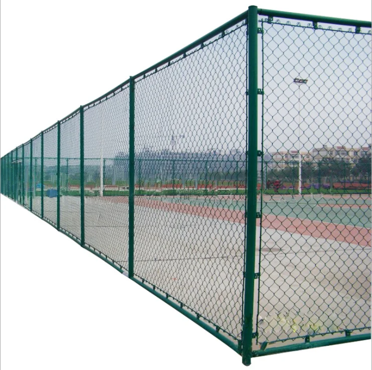 

Custom chain link fence stadium fence sports field school stadium fence