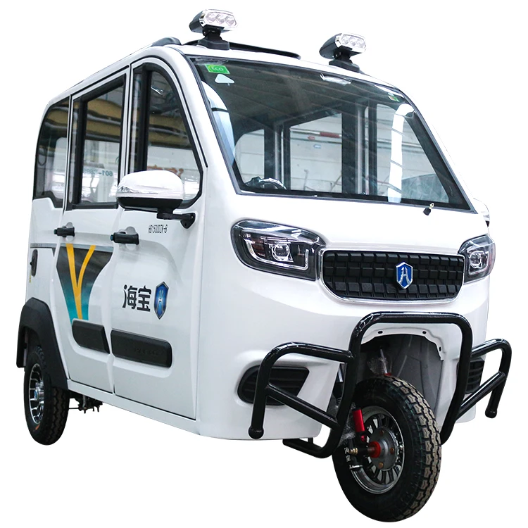 3 Wheel Motor Cabin Scooter Motorized Passenger Tricycles Electric 